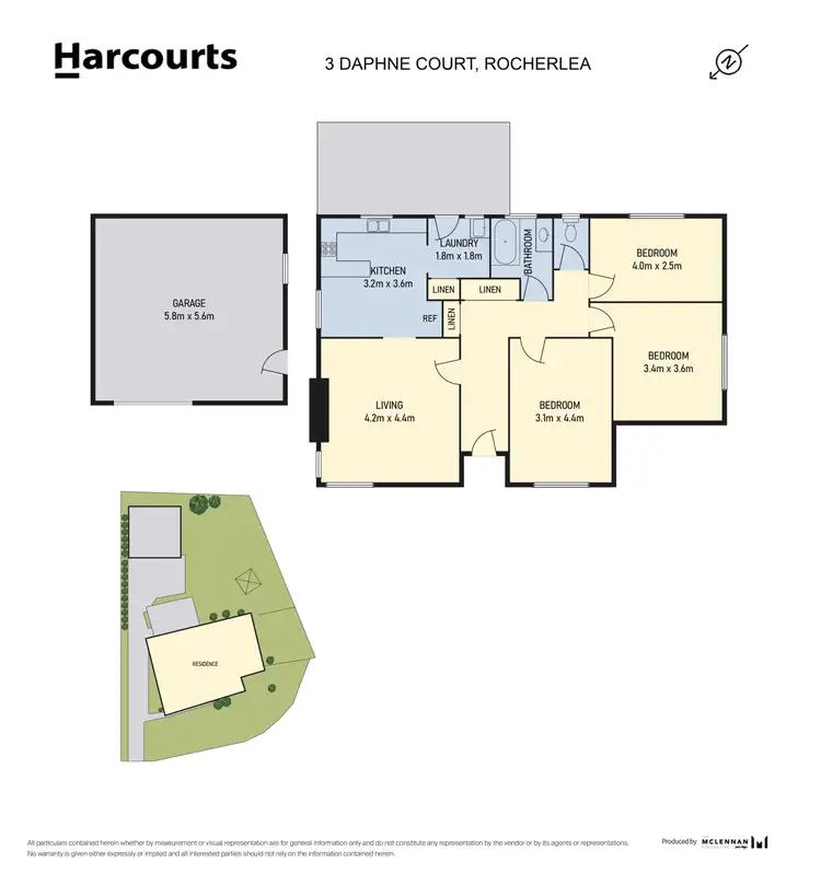 Floorplan of Homely house listing, 3 Daphne Court, Rocherlea TAS 7248