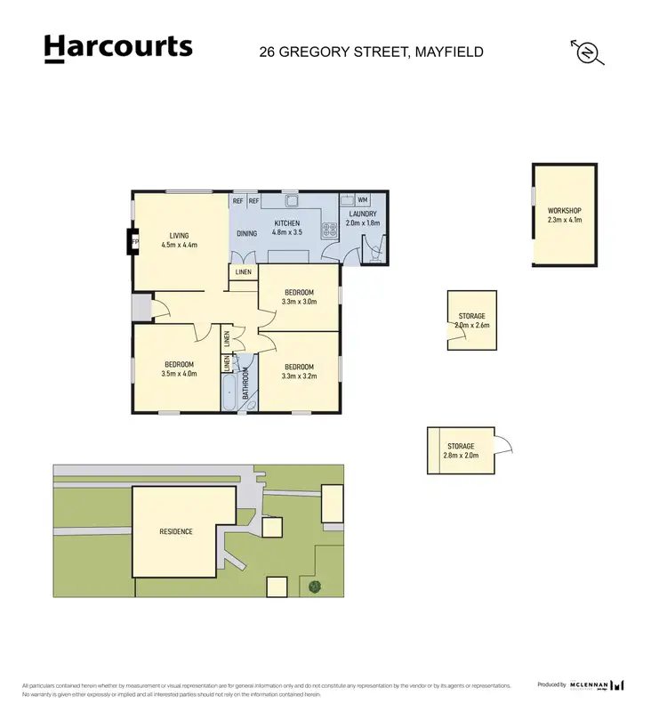 Floorplan of Homely house listing, 26 Gregory Street, Mayfield TAS 7248