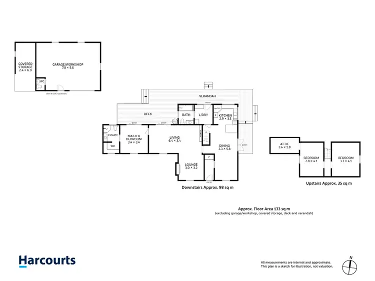 Floorplan of Homely house listing, 1 Fletcher Street, Stanley TAS 7331