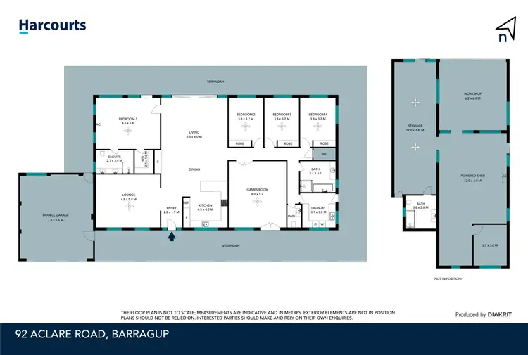 Floorplan of Homely house listing, 92 Aclare Road, Barragup WA 6209