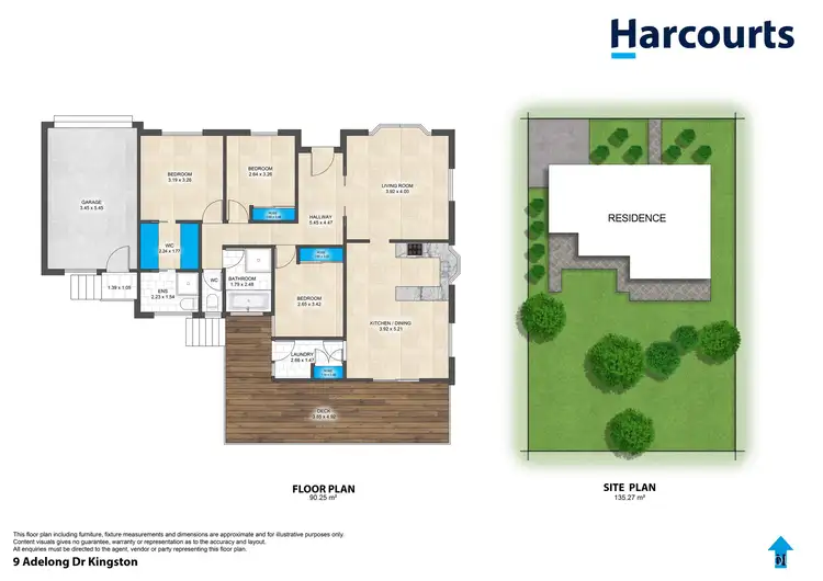 Floorplan of Homely house listing, 9 Adelong Drive, Kingston TAS 7050