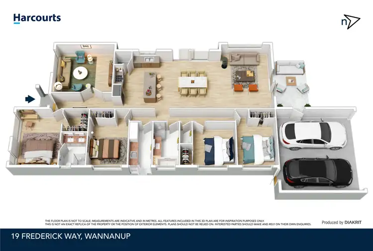 Floorplan of Homely house listing, 19 Frederick Way, Wannanup WA 6210