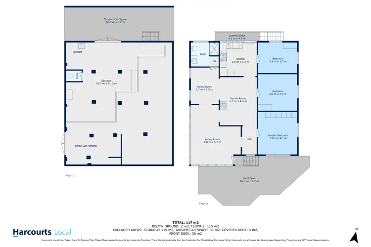 Floorplan of Homely house listing, 23 Hunter Street, Kelvin Grove QLD 4059