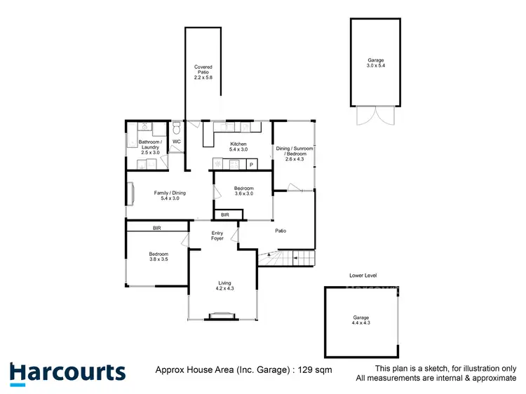 Floorplan of Homely house listing, 46 Kalang Avenue, Lenah Valley TAS 7008