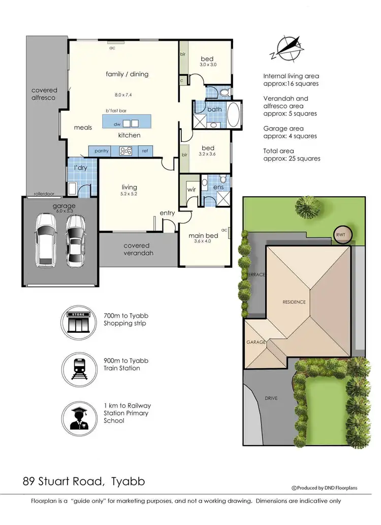 Floorplan of Homely house listing, 89 Stuart Road, Tyabb VIC 3913