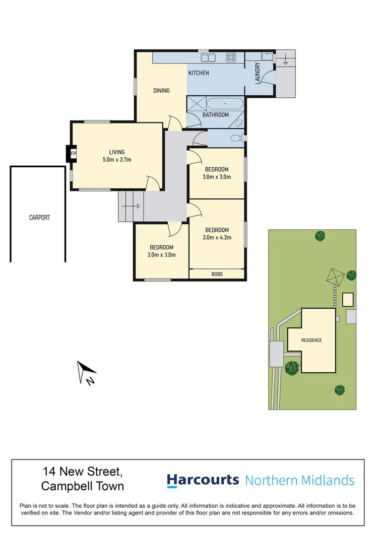 Floorplan of Homely house listing, 14 New Street, Campbell Town TAS 7210