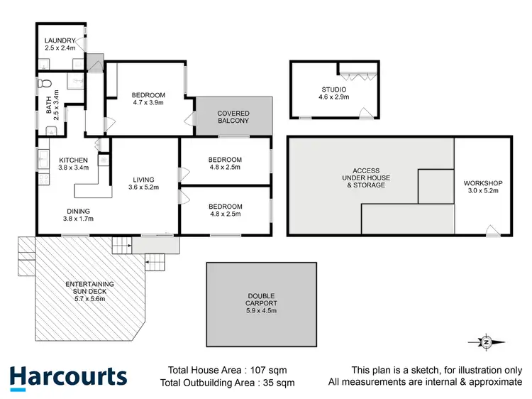 Floorplan of Homely house listing, 20 Geeves Crescent, Midway Point TAS 7171