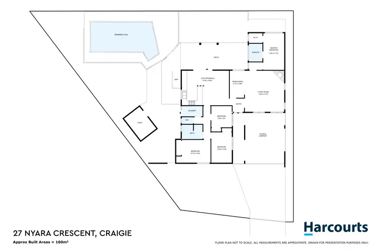 Floorplan of Homely house listing, 27 Nyara Crescent, Craigie WA 6025