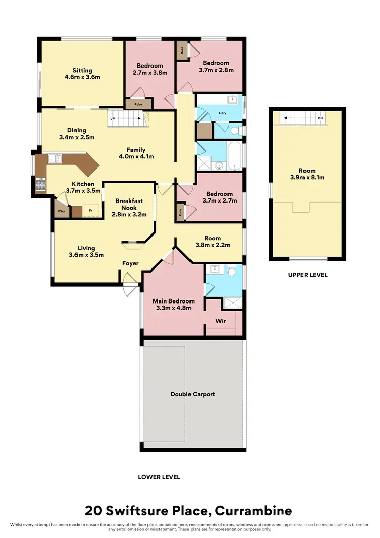 Floorplan of Homely house listing, 20 Swiftsure Place, Currambine WA 6028