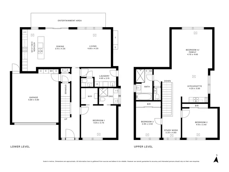 Floorplan of Homely house listing, 1C Bentley Avenue, Fulham Gardens SA 5024