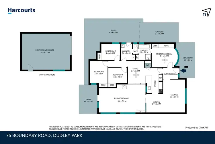 Floorplan of Homely house listing, 75 Boundary Road, Dudley Park WA 6210