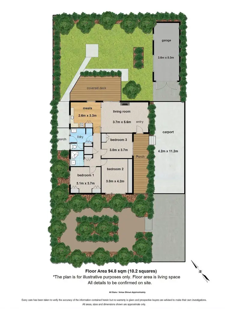 Floorplan of Homely house listing, 14 Tenth Street, Eildon VIC 3713