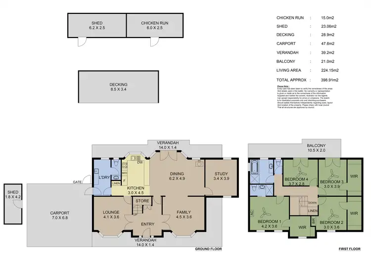 Floorplan of Homely house listing, 4 The Vines Court, Aldgate SA 5154