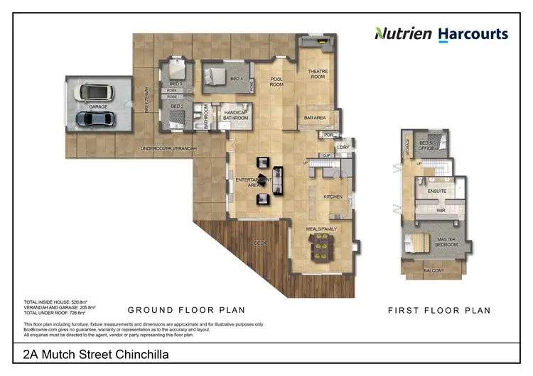 Floorplan of Homely rural property listing, 2A Mutch Street, Chinchilla QLD 4413