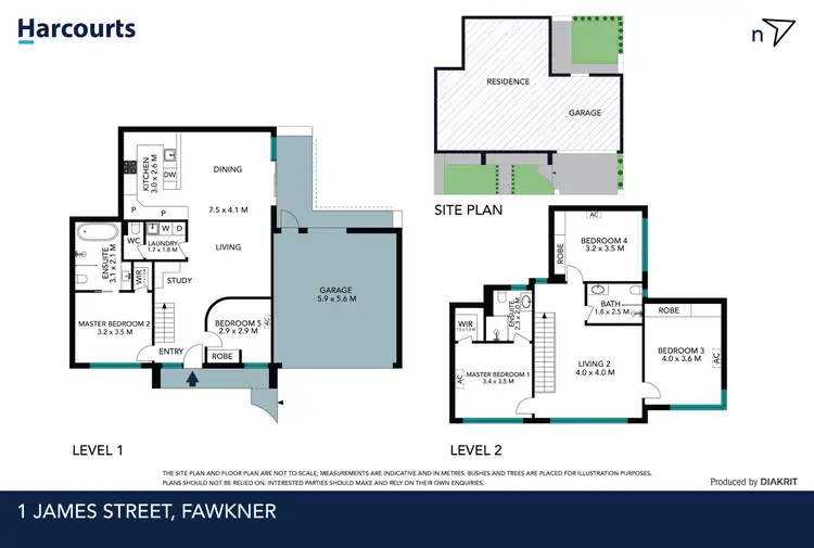 Floorplan of Homely house listing, 1 James Street, Fawkner VIC 3060