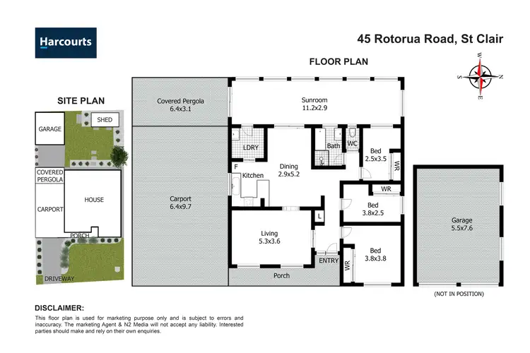 Floorplan of Homely house listing, 45 Rotorua Road, St Clair NSW 2759