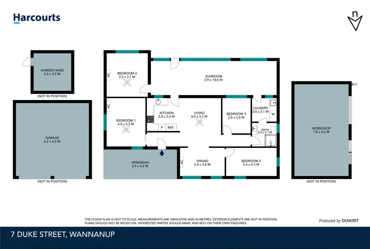 Floorplan of Homely house listing, 7 Duke Street, Wannanup WA 6210