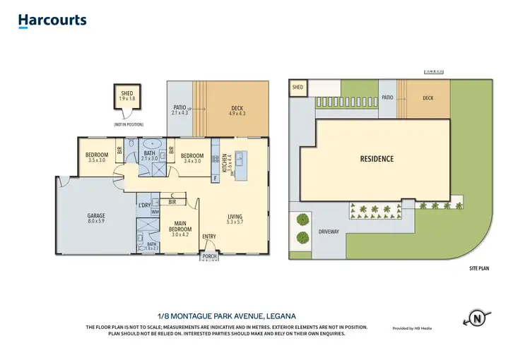 Floorplan of Homely house listing, 1/8-10 Montague Park Avenue, Legana TAS 7277