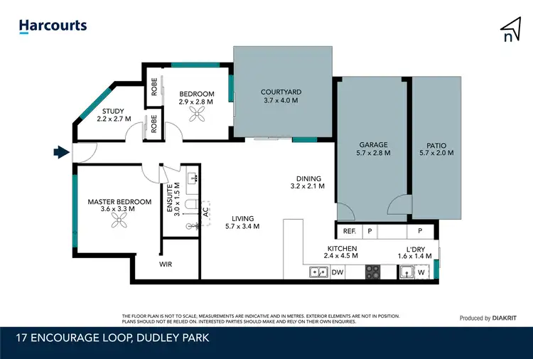 Floorplan of Homely house listing, 17 Encourage Loop, Dudley Park WA 6210