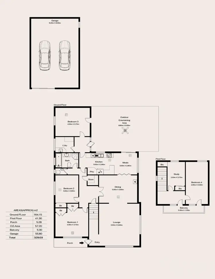 Floorplan of Homely house listing, 27 Austral Avenue, Linden Park SA 5065