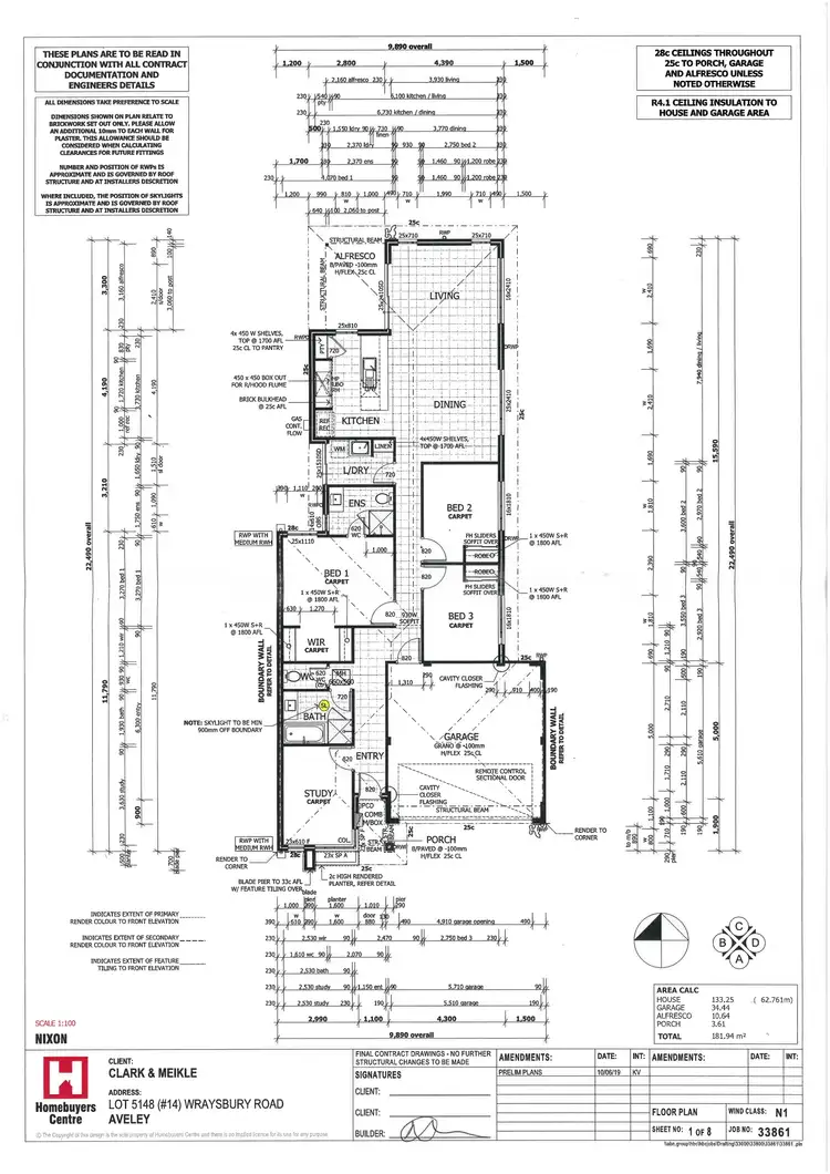 Floorplan of Homely house listing, 14 Wraysbury Road, Aveley WA 6069