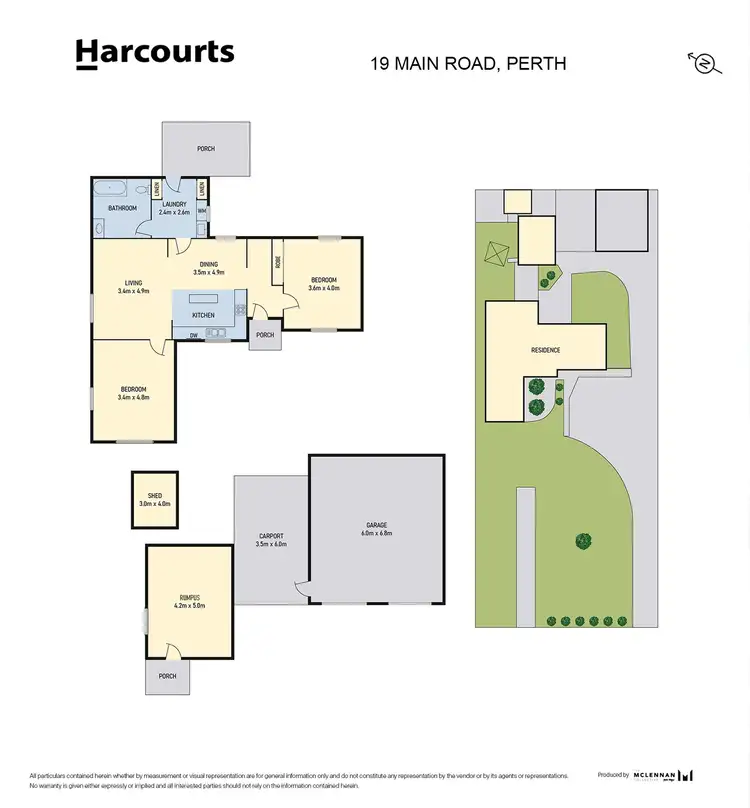 Floorplan of Homely house listing, 19 Main Road, Perth TAS 7300
