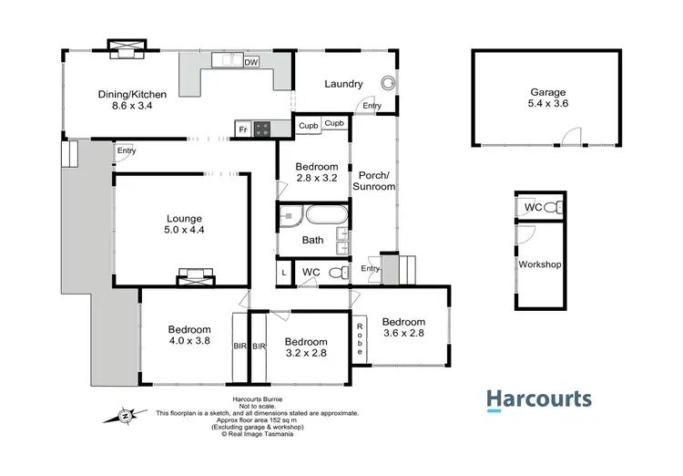 Floorplan of Homely house listing, 38 Curraghmore Avenue, Park Grove TAS 7320