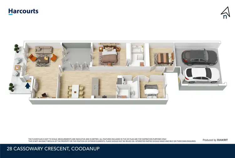 Floorplan of Homely house listing, 28 Cassowary Crescent, Coodanup WA 6210