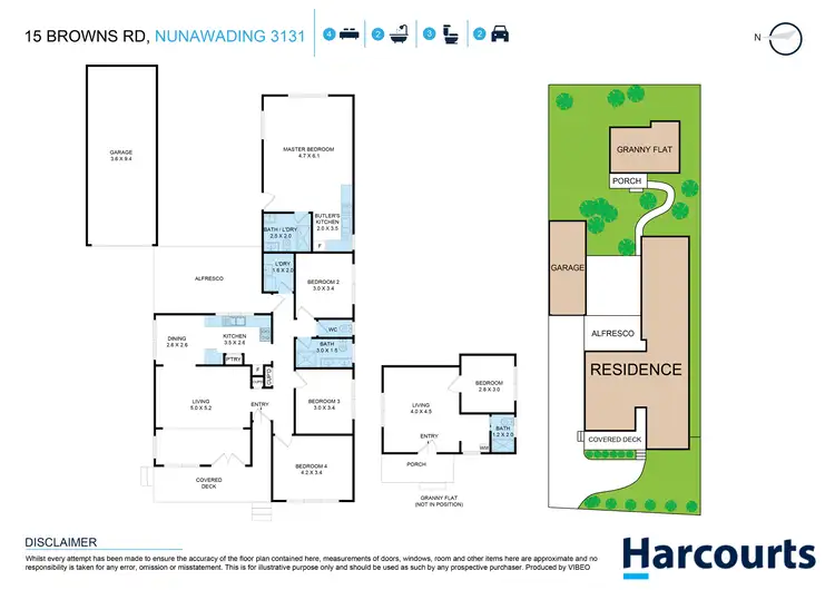 Floorplan of Homely house listing, 15 Browns Road, Nunawading VIC 3131