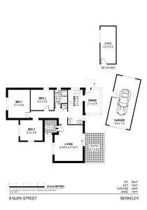 Floorplan of Homely house listing, 8 Gura Street, Berkeley NSW 2506