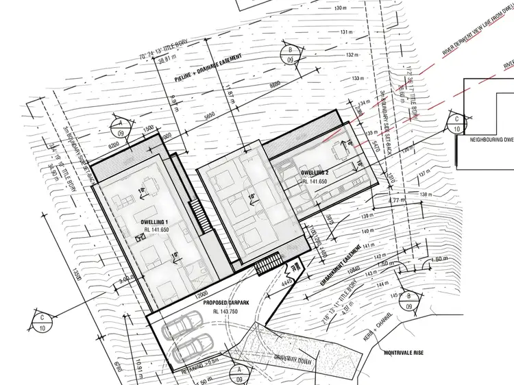 Floorplan of Homely land listing, 6 Montrivale Rise, Dynnyrne TAS 7005