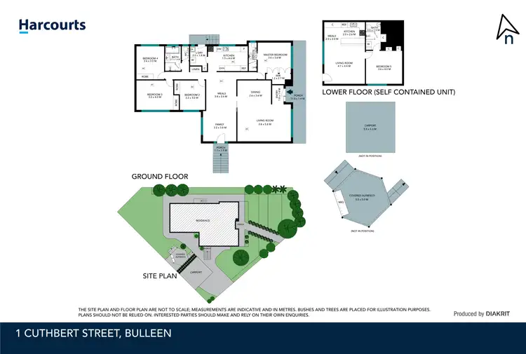 Floorplan of Homely house listing, 1 Cuthbert Street, Bulleen VIC 3105