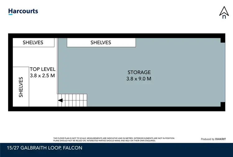 Floorplan of Homely unit listing, 15/27 Galbraith Loop, Falcon WA 6210