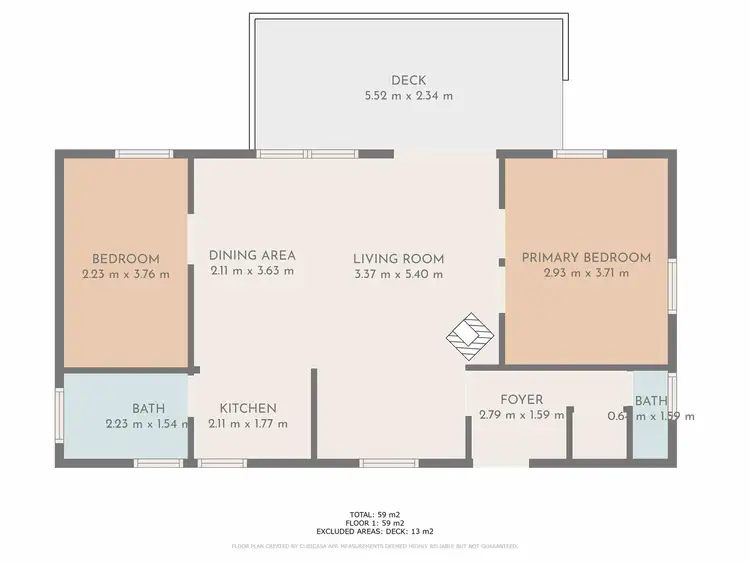 Floorplan of Homely house listing, 10637 Highland Lakes Road, Doctors Point TAS 7304