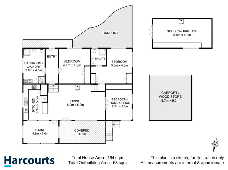 Floorplan of Homely house listing, 62 Rowes Road, Geeveston TAS 7116