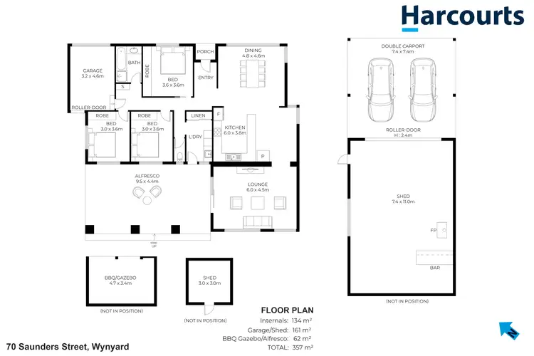 Floorplan of Homely house listing, 70 Saunders Street, Wynyard TAS 7325