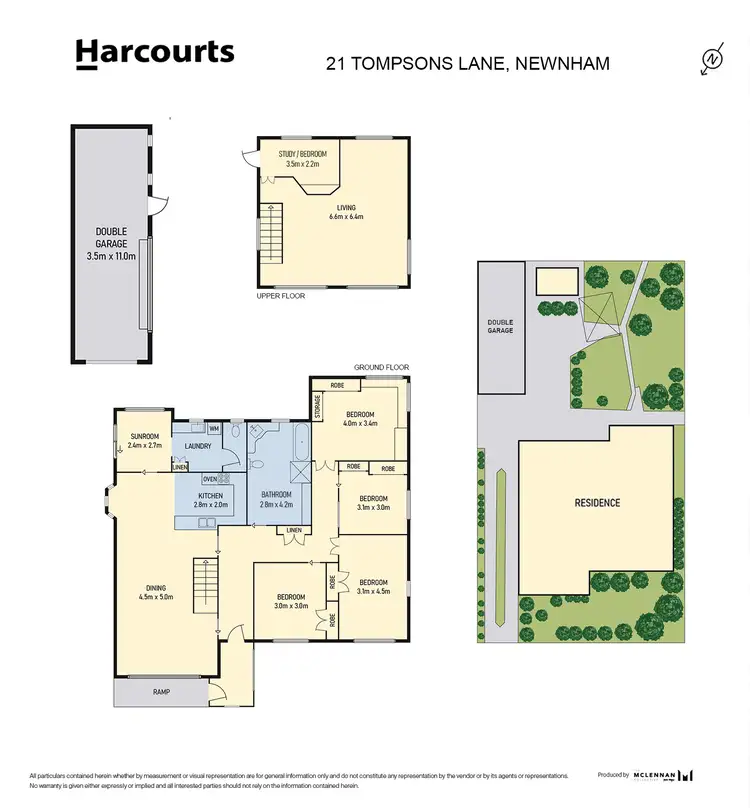 Floorplan of Homely house listing, 21 Tompsons Lane, Newnham TAS 7248