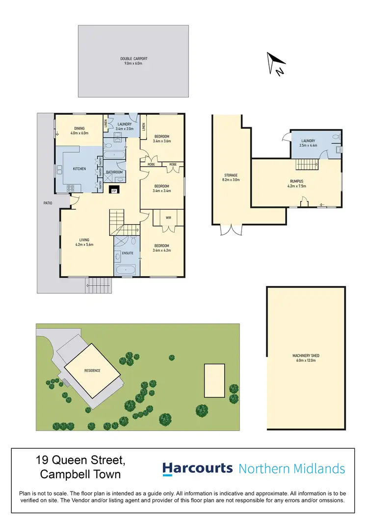 Floorplan of Homely house listing, 19 Queen Street, Campbell Town TAS 7210