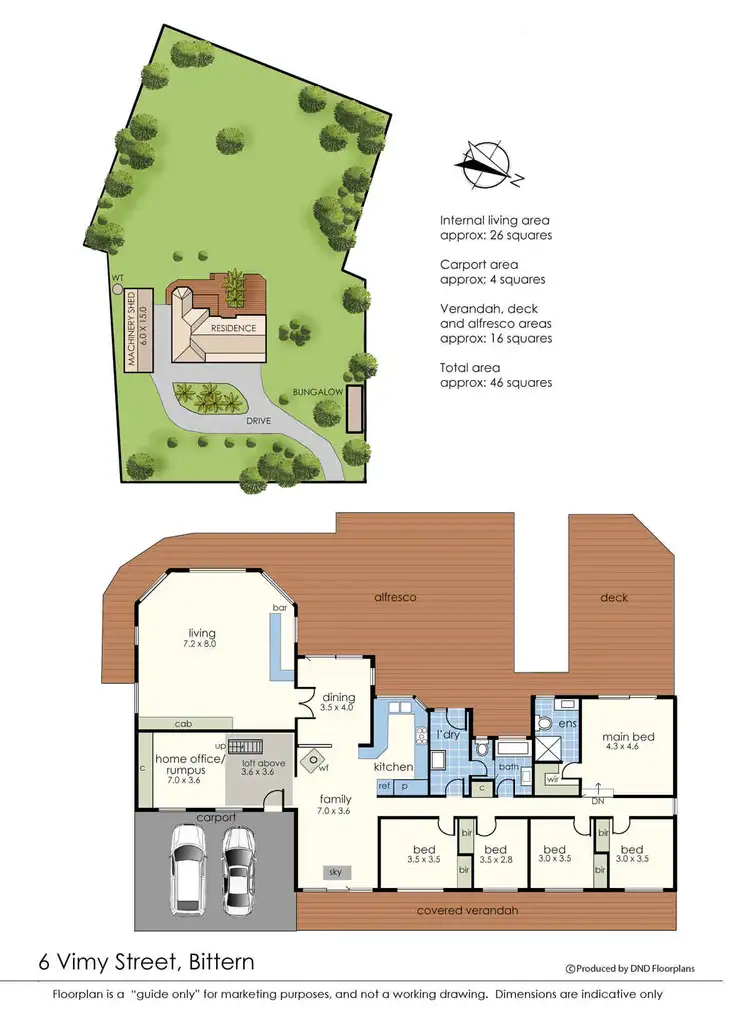 Floorplan of Homely house listing, 6 Vimy Street, Bittern VIC 3918