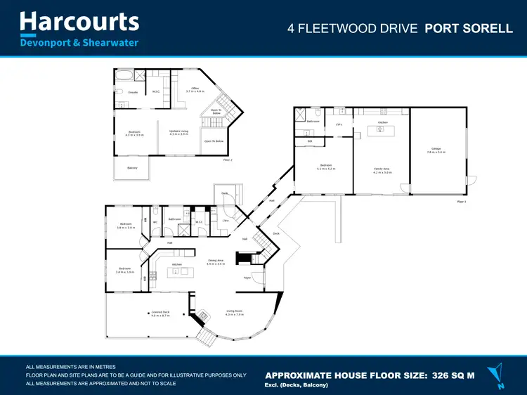 Floorplan of Homely house listing, 4 Fleetwood Drive, Port Sorell TAS 7307
