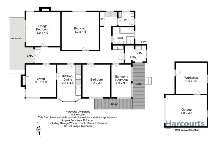 Floorplan of Homely house listing, 8 Victoria Street, Ulverstone TAS 7315