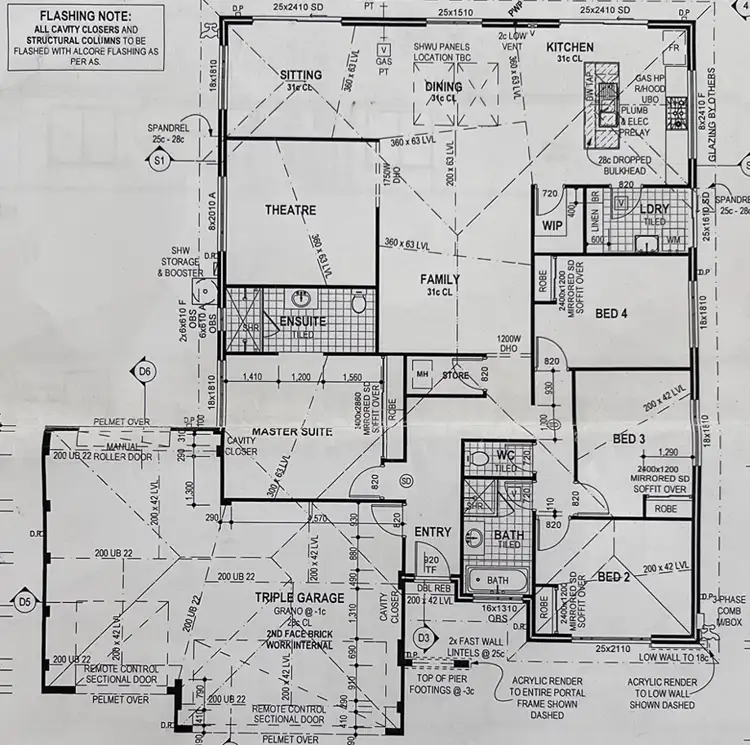 Floorplan of Homely house listing, 47 Myrlea Trail, Alkimos WA 6038