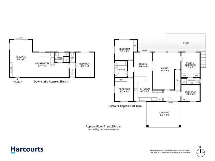Floorplan of Homely house listing, 28 Thorne Street, Upper Burnie TAS 7320