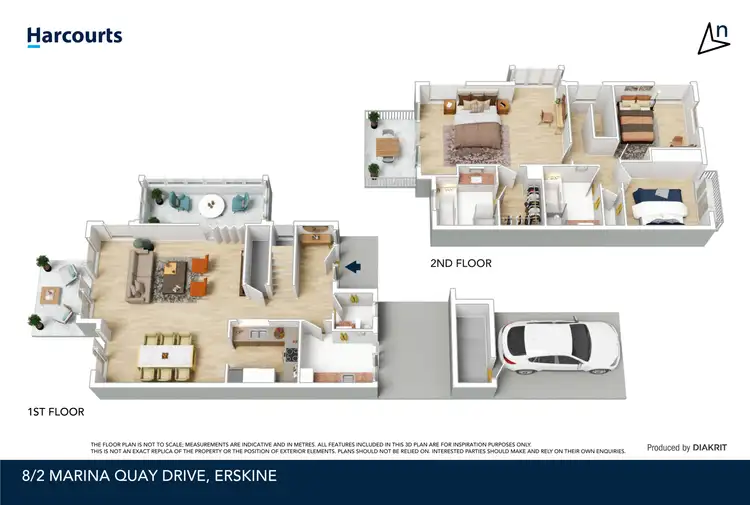 Floorplan of Homely house listing, 8/2 Marina Quay Drive, Erskine WA 6210