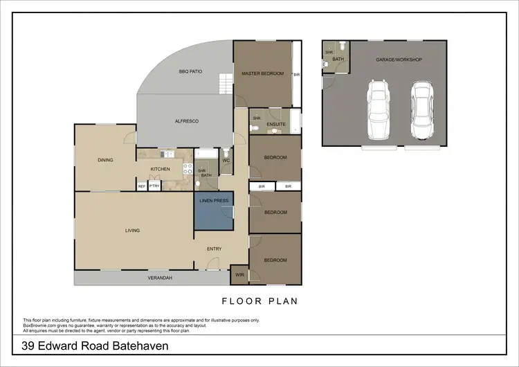 Floorplan of Homely house listing, 39 Edward Road, Batehaven NSW 2536