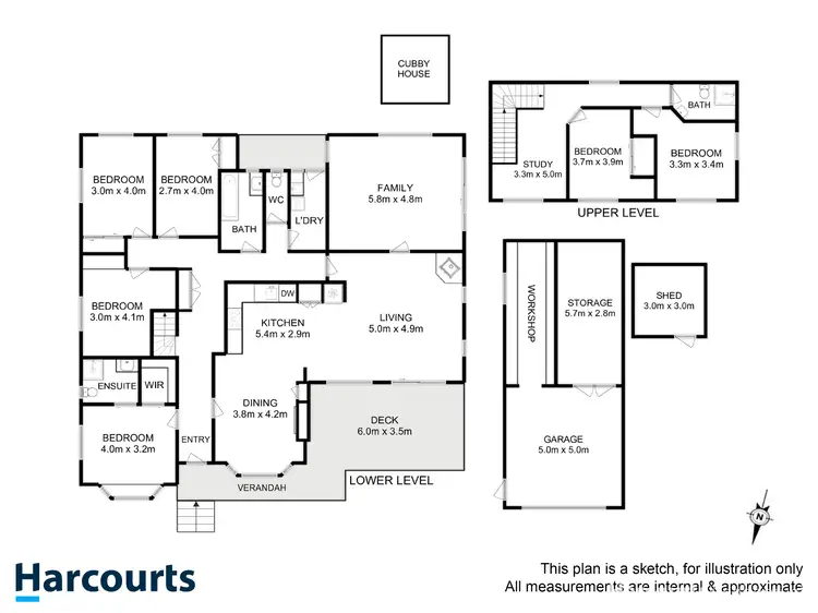 Floorplan of Homely rural property listing, 50 Davies Road, Lower Snug TAS 7054