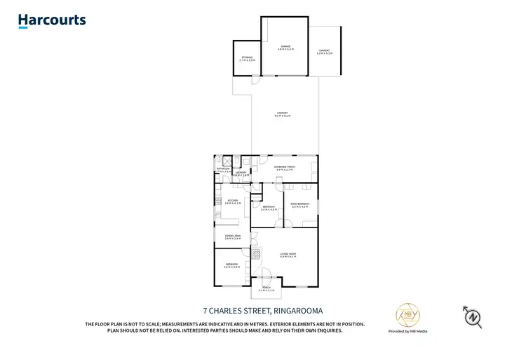 Floorplan of Homely house listing, 7 Charles Street, Ringarooma TAS 7263