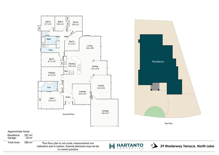 Floorplan of Homely house listing, 29 Westerway Terrace, North Lake WA 6163
