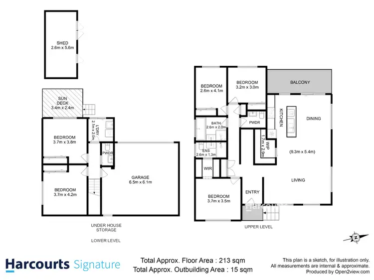 Floorplan of Homely house listing, 42 Trevassa Crescent, Tranmere TAS 7018