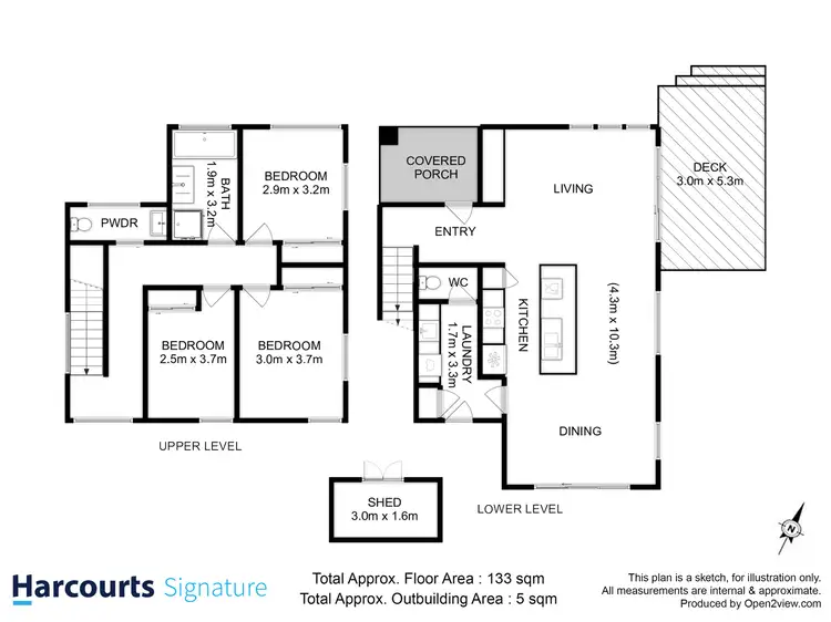 Floorplan of Homely house listing, 12 Millington Court, Glenorchy TAS 7010